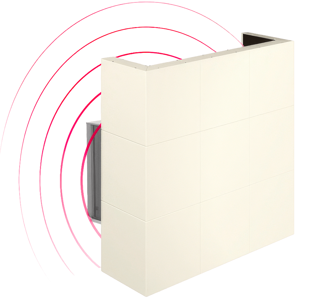 Mur antibruit modulable