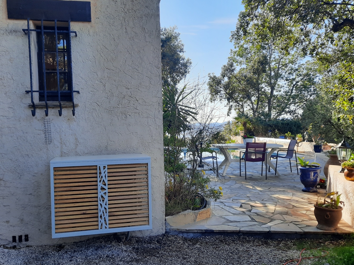 Cache climatisation & pompe à chaleur - Devaux SA