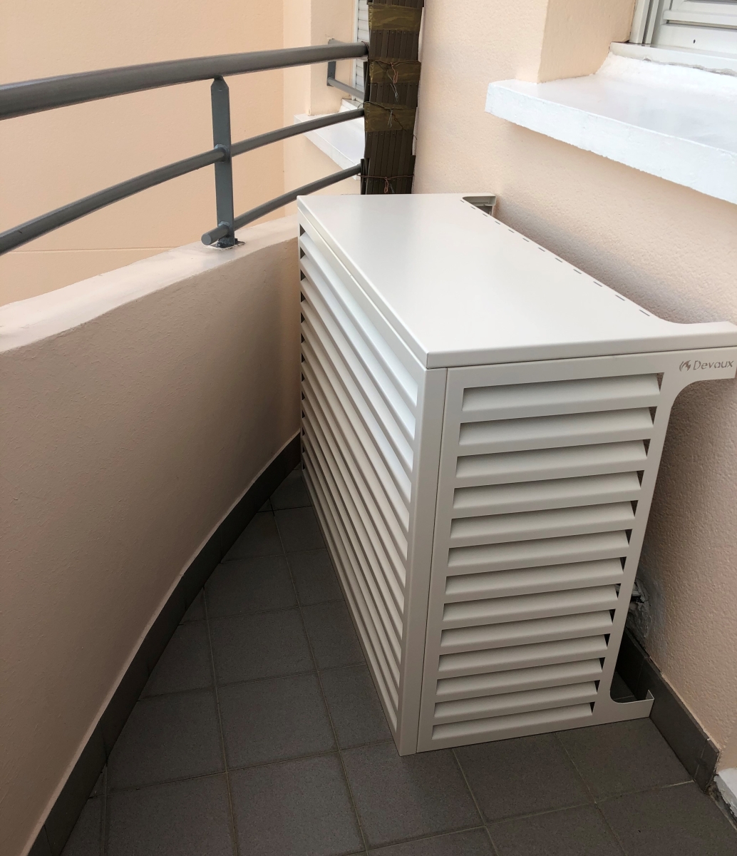 Cache climatisation & pompe à chaleur - Devaux SA