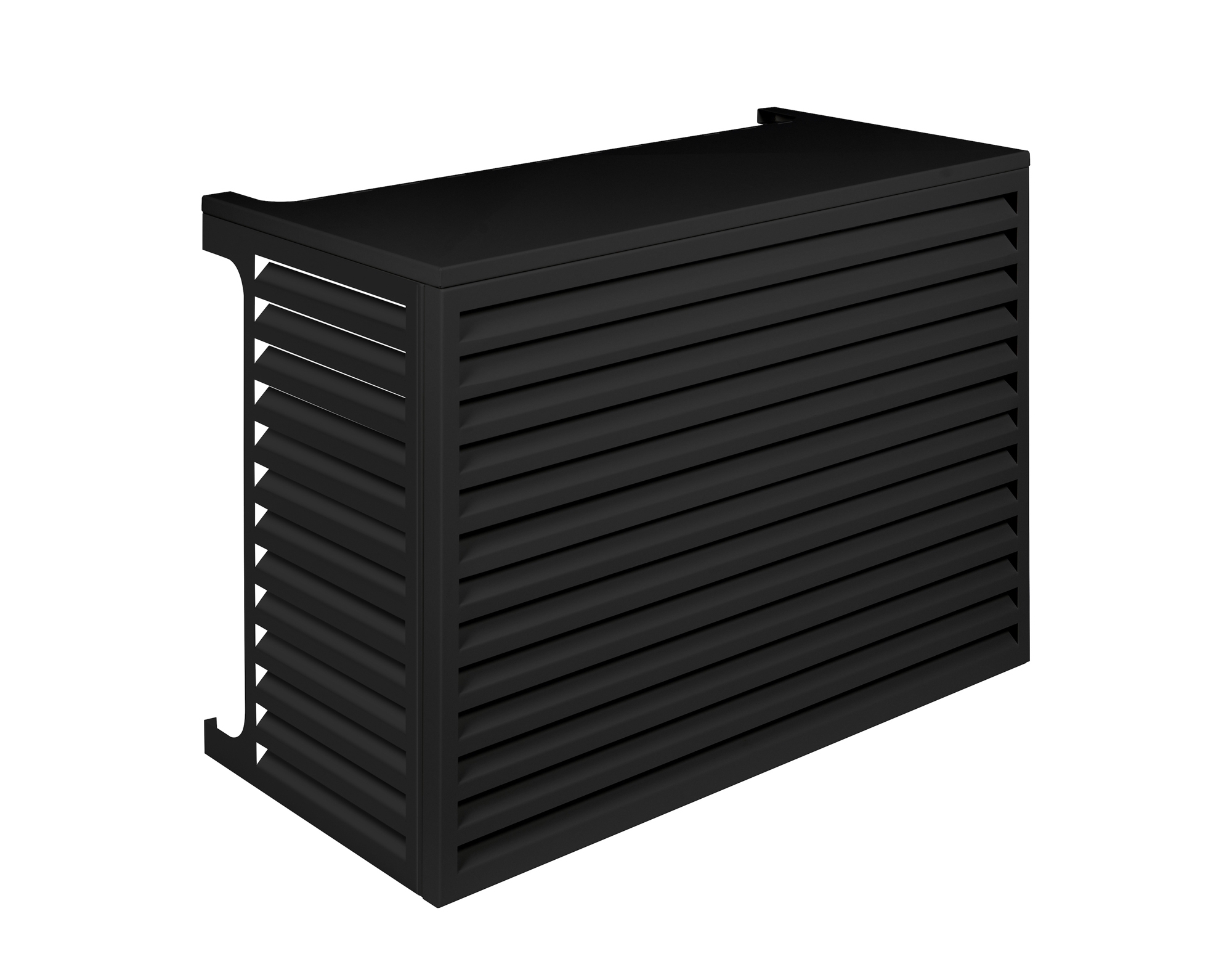 Cache pour climatisation et pompe à chaleur en aluminium - Devaux