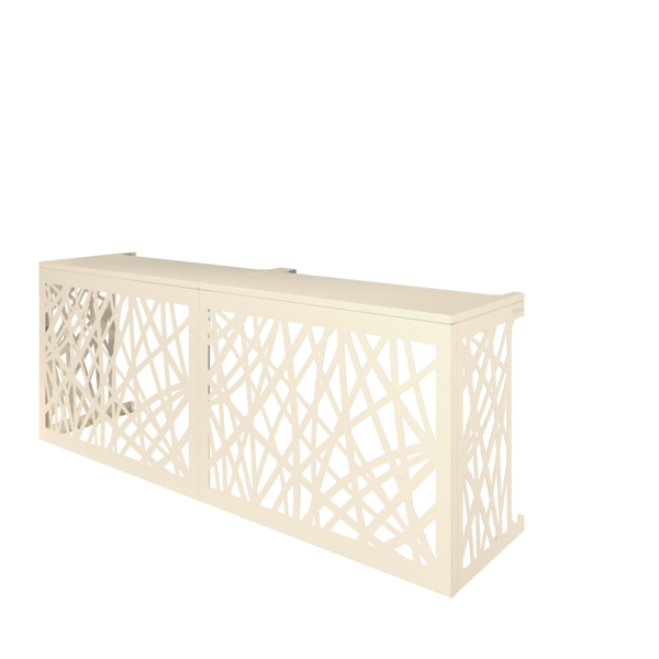 Cache-Clim sur-mesure design à motifs Double Horizontal - Modèle DECO