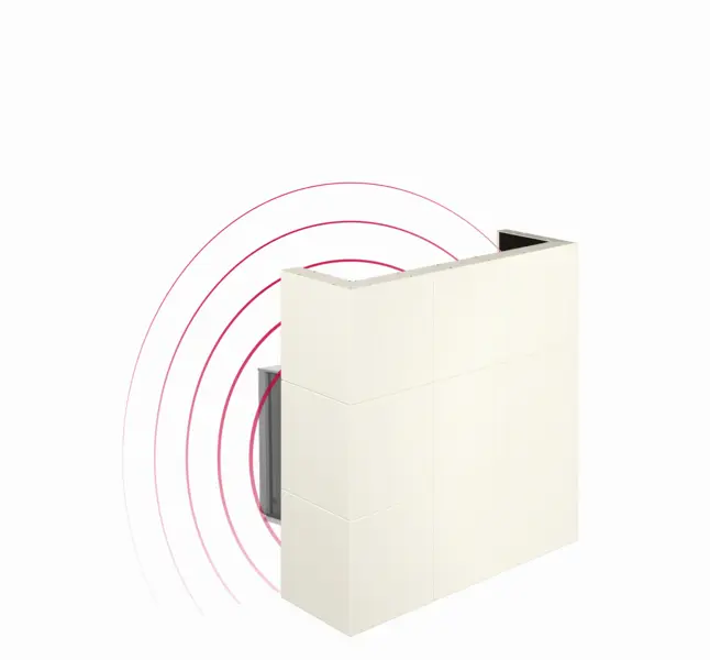 Pack mur antibruit en U 1,5m x 1,5m