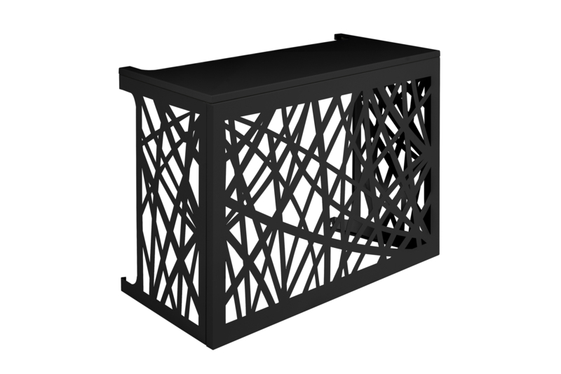 Cache Clim design à motifs avec capot - modèle DECO (ancien modèle)