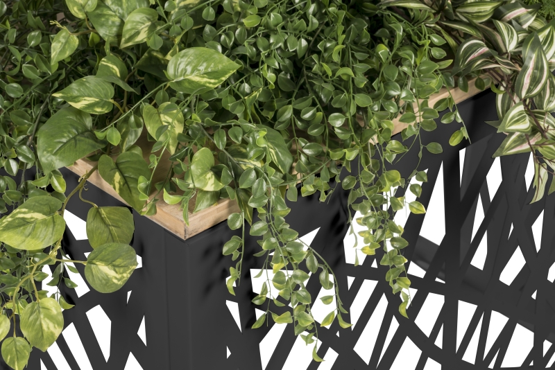 Cache Clim design à motifs avec capot - modèle DECO