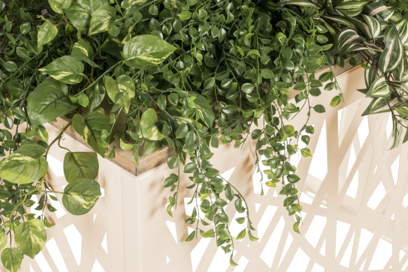 Cache Clim design à motifs avec capot - modèle DECO