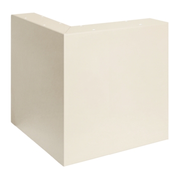 Option d'angle pour mur antibruit à composer