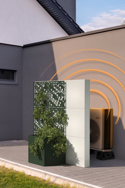 Mur antibruit à composer