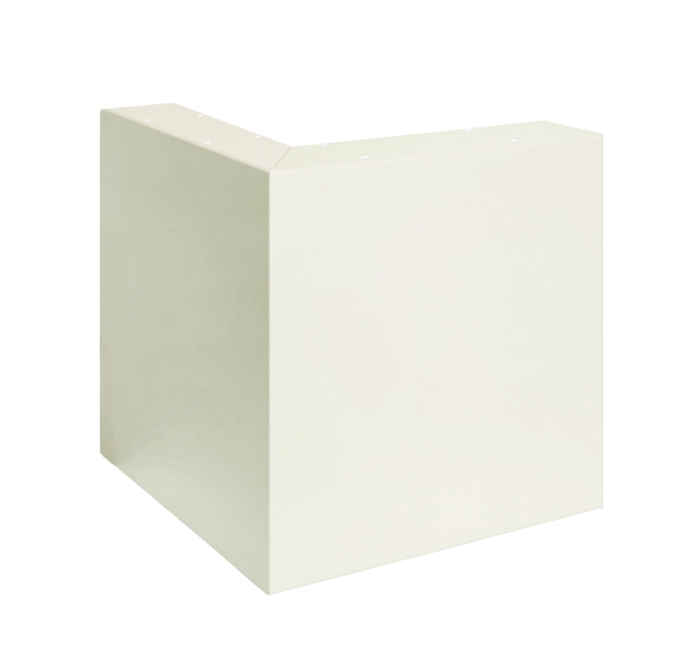 Option d'angle pour mur antibruit à composer