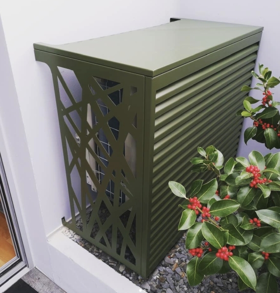 Cache Clim à motifs et lamelles - Modèle MIXTE