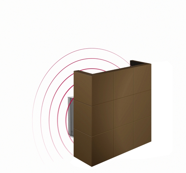 Pack mur antibruit en U 1,5m x 1,5m