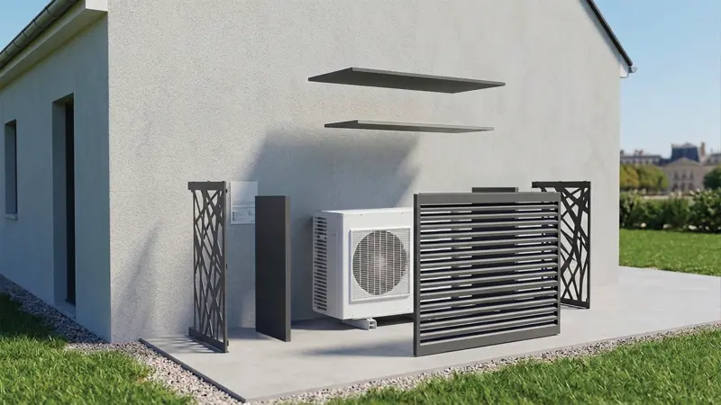 Cache-clim acoustique MODÈLE MIXTE