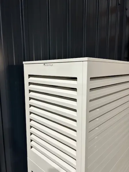 Cache Clim à lamelles avec face arrière - modèle 4 FACES