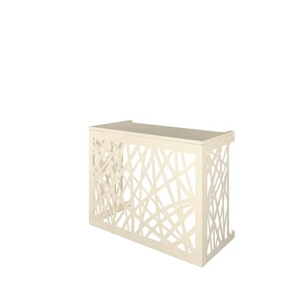 Cache Clim Sur-Mesure design à motifs avec capot - modèle DECO