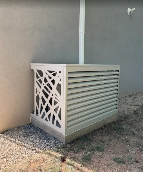 Cache Clim à motifs et lamelles - Modèle MIXTE
