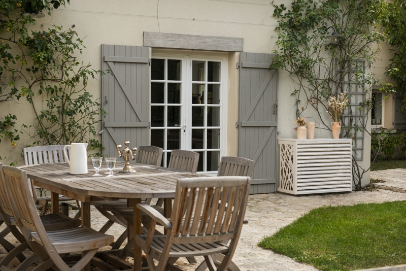 Cache Clim à motifs et lamelles - Modèle MIXTE (ancien modèle)