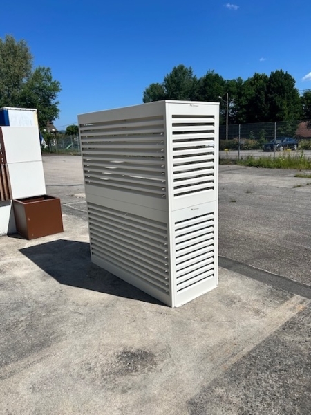 Cache Clim à lamelles avec face arrière - modèle 4 FACES