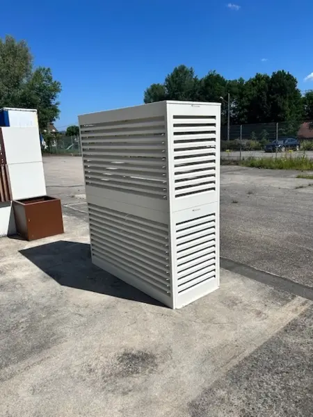 Cache Clim à lamelles avec face arrière - modèle 4 FACES