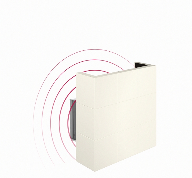 Pack mur antibruit en U 1,5m x 1,5m