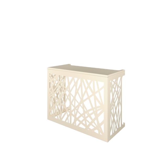 Cache Clim Sur-Mesure design à motifs avec capot - modèle DECO