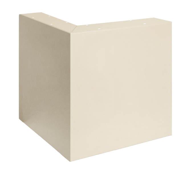 Option d'angle pour mur antibruit à composer