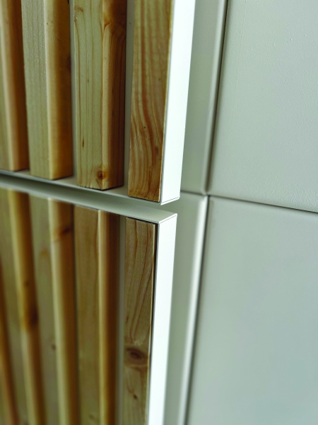 Option déco bois pour mur anti-bruit à composer