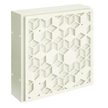 Option déco métal héxa pour mur anti bruit à composer