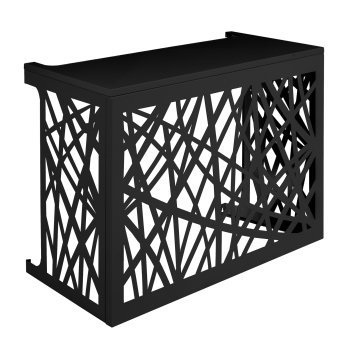 Cache Clim design à motifs avec capot - modèle DECO