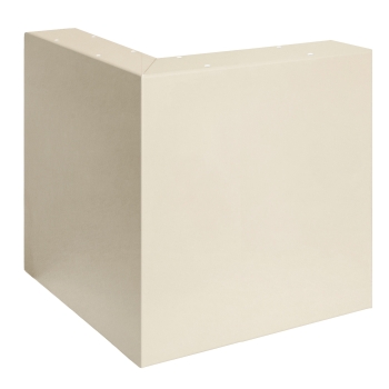 Option d'angle pour mur antibruit à composer