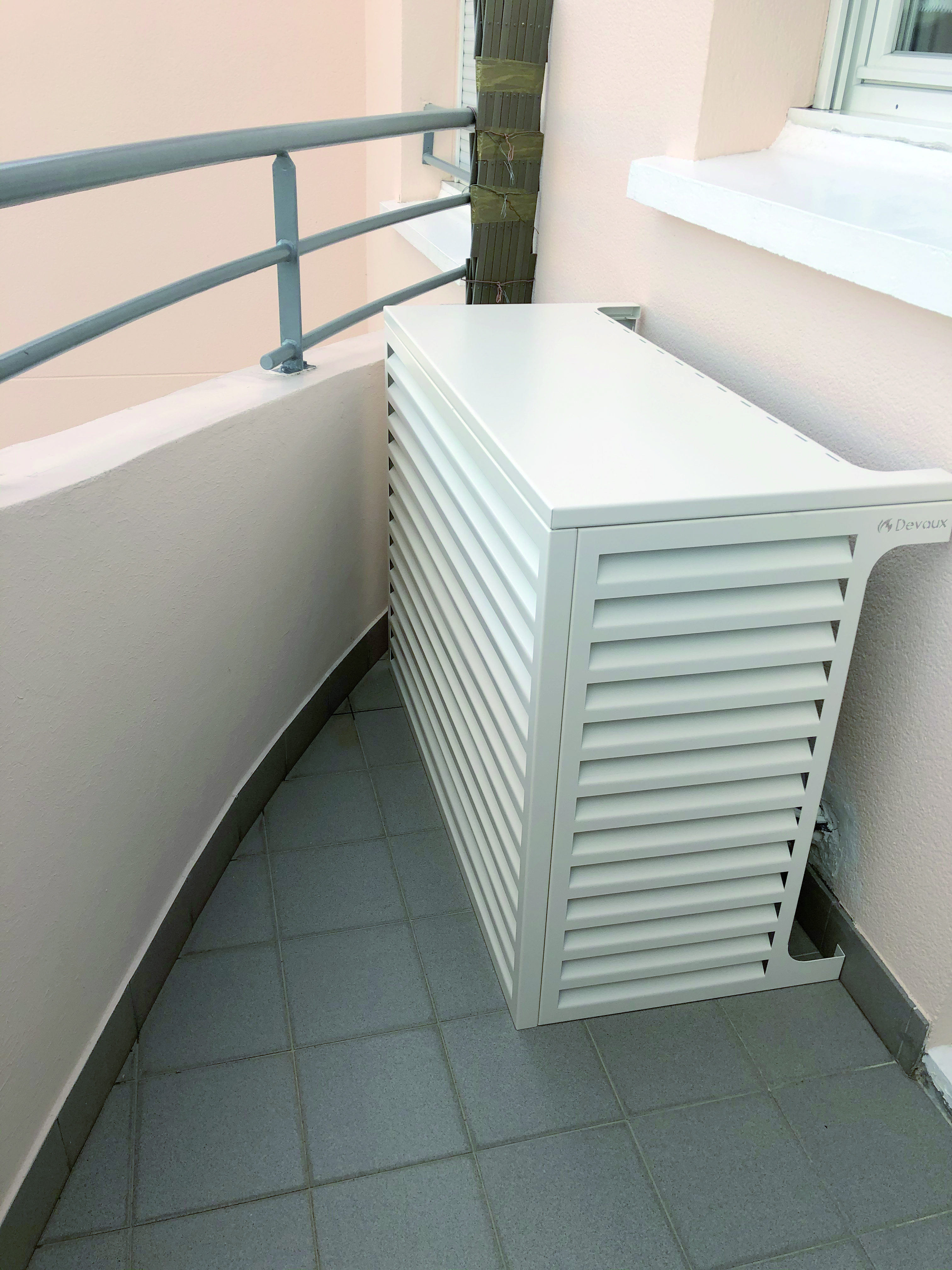 Terrasse design avec intégration sur balcon