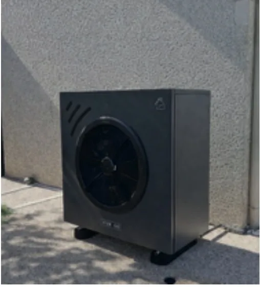 Pompe à chaleur avant protection acoustique